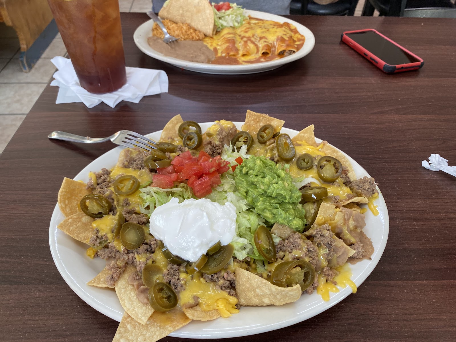 Food close-up at Gloria's